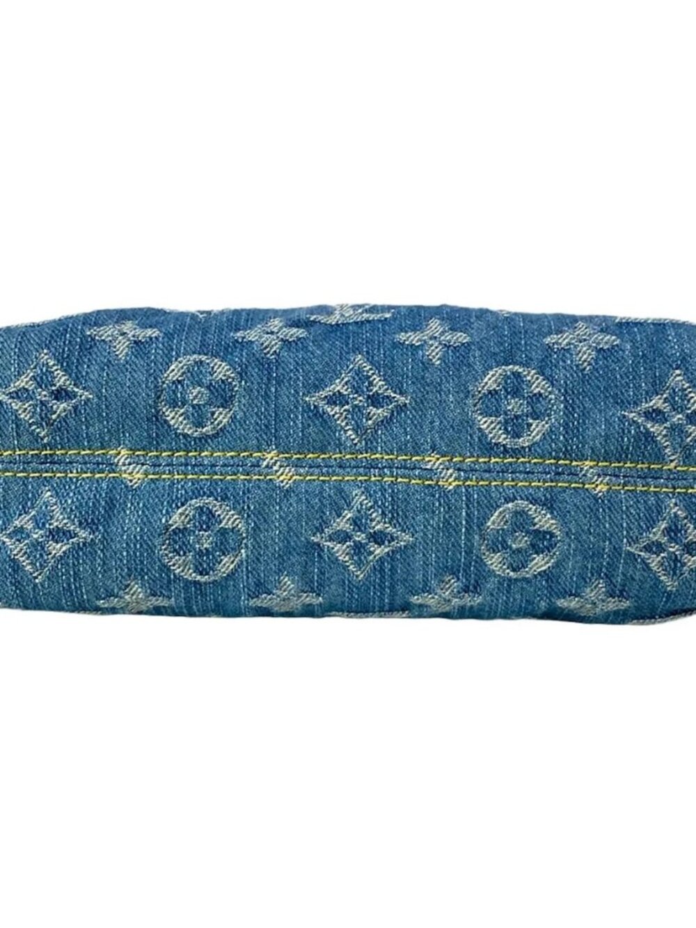 LOUIS VUITTON Pochette Hills M82949 Blue Denim Monogram Denim RFID confirmed - Picture 7 of 16